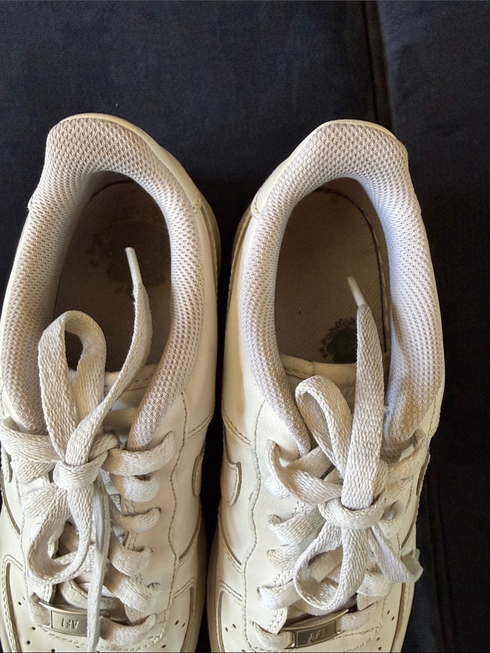 Nike White Air Force 1 Size 6.5y - Picture 10 of 12